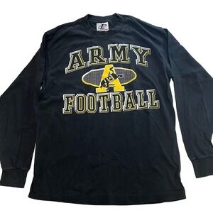 Vintage LogoAthletic Men’s Army Football Vintage Long Sleeve Shirt Sweater Sz M